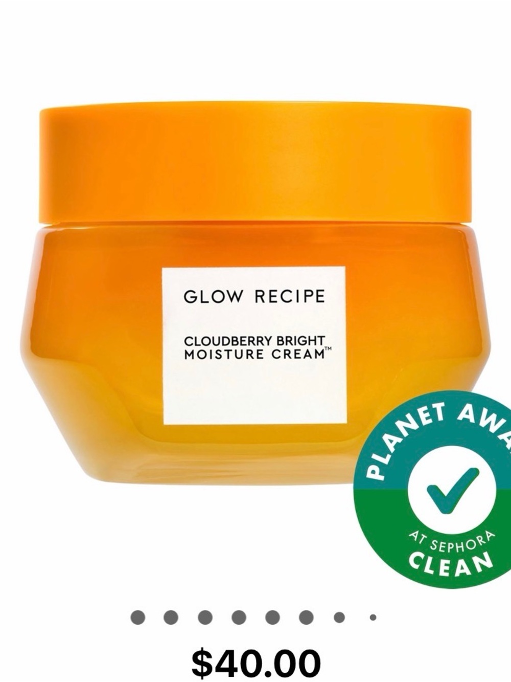 Glow Recipe Cloudberry Bright Refillable Cream Moisturizer